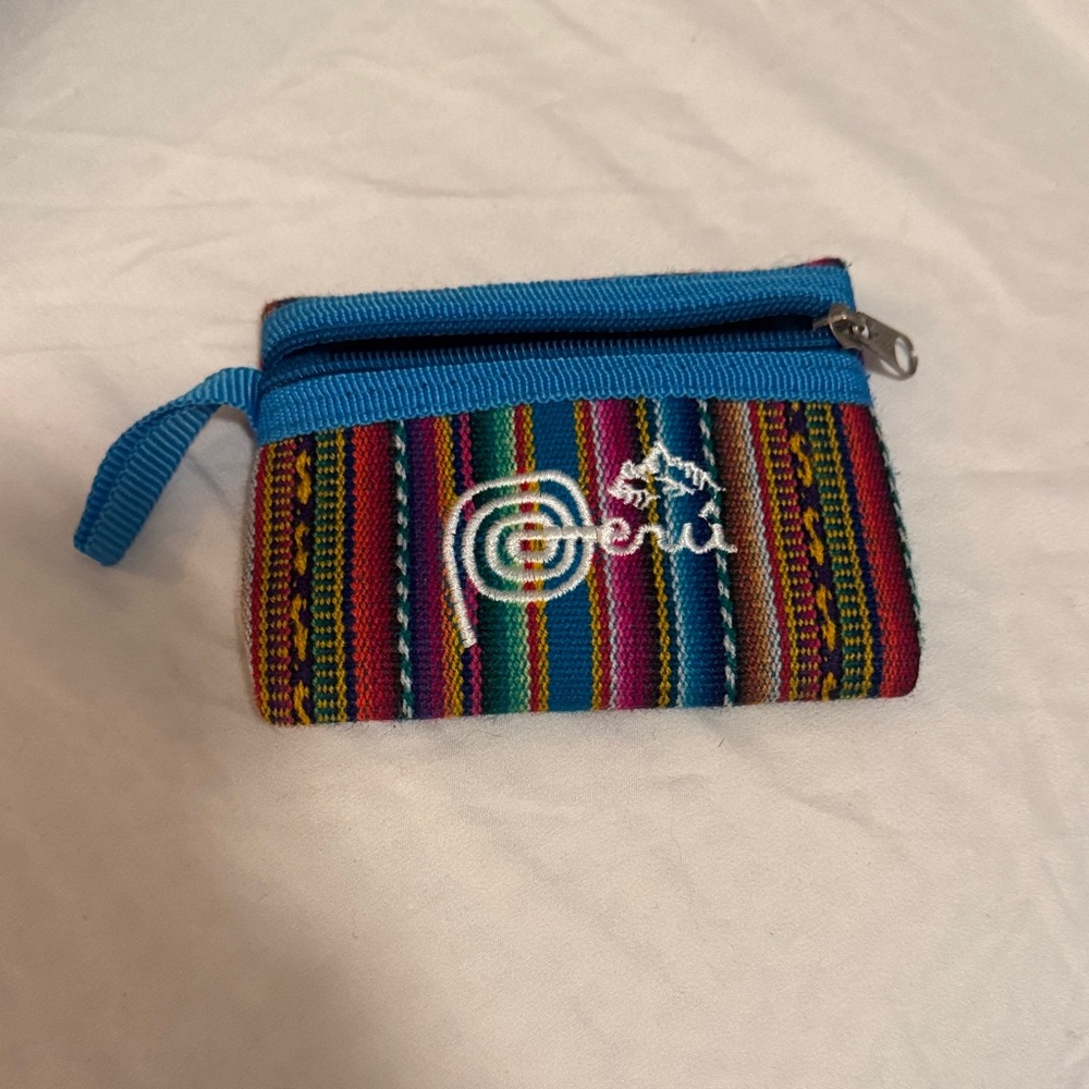 Colorful Striped Peru 🇵🇪 Coin Purse